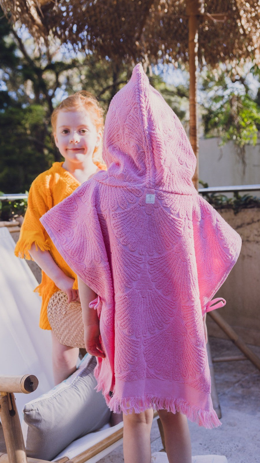 Mini Tao Poncho - Baby Pink