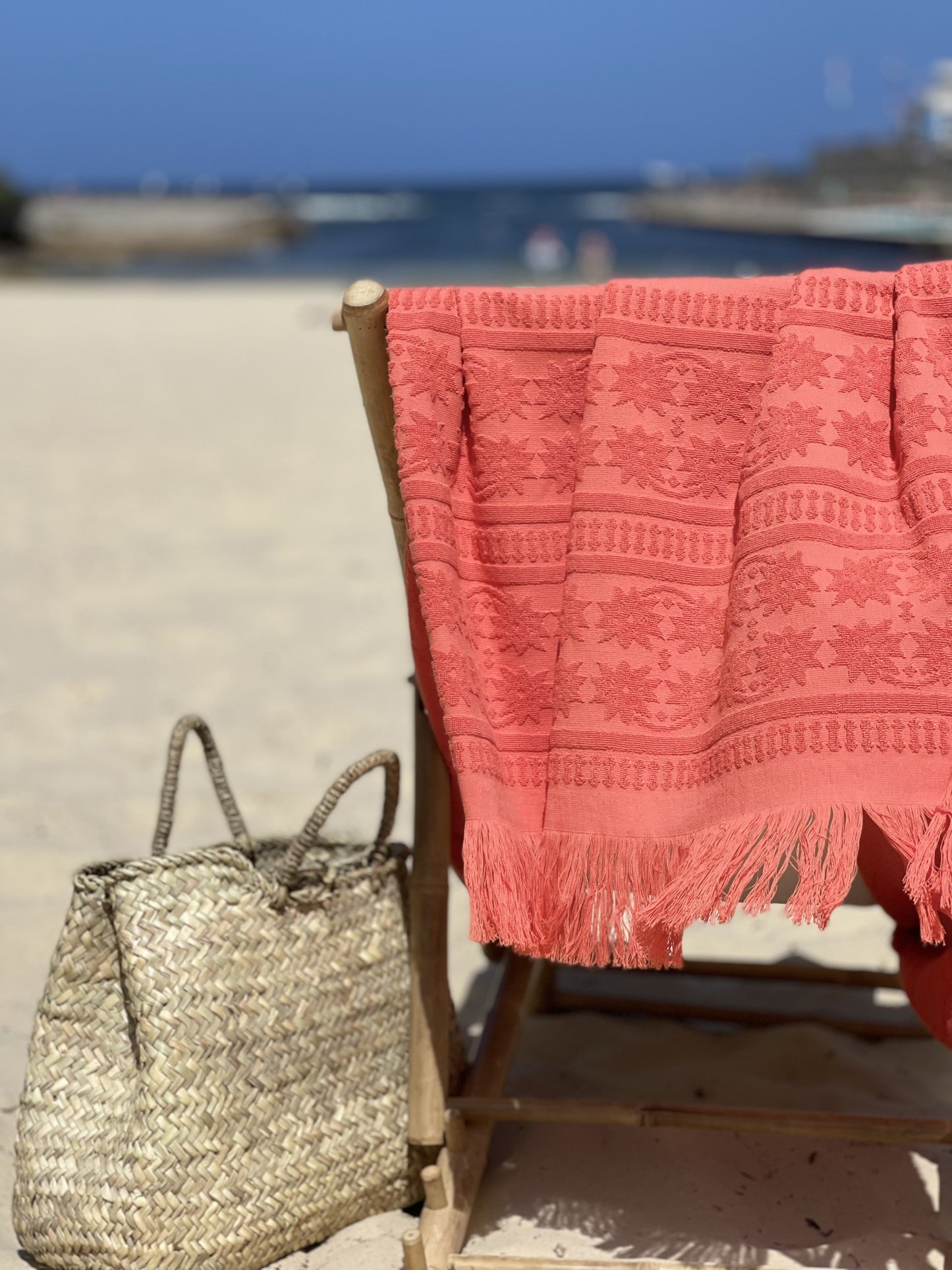 Coral Saudan Towel 