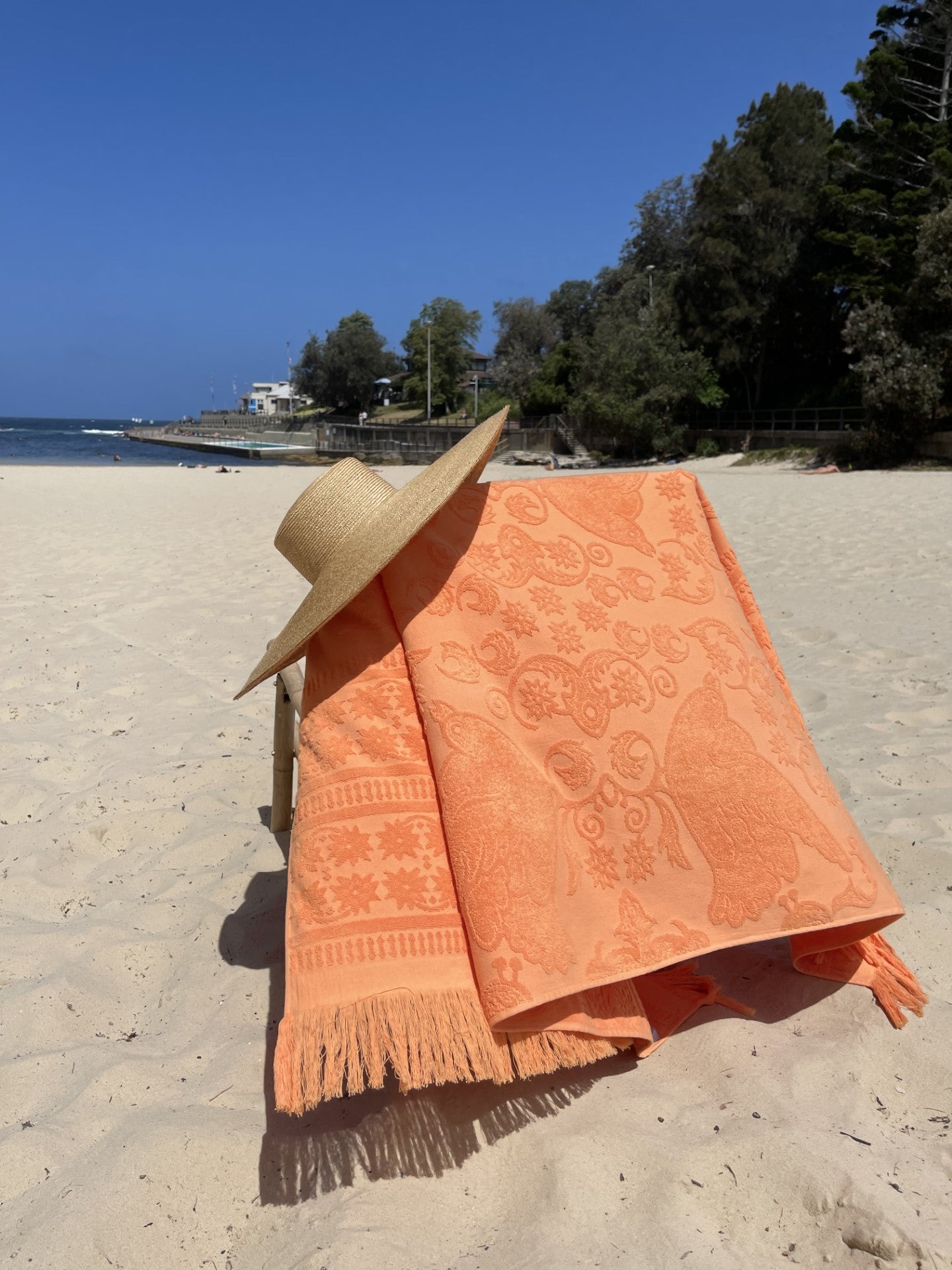 Blood Orange Saudan Towel 